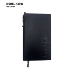 H3301 A6 Premium Soft Bound Notebook Diary with Pen & Gift Box for Corporate Gifting & Business Branding
