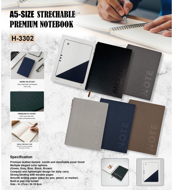 A5 Notebook Diary With Pen & Box