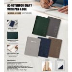 A5 Notebook Diary With Pen & Box