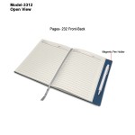 Notebook Diary With Magnetic Pen Holder 