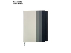H3312 Premium PU Leather Notebook Diary with Magnetic Pen Holder for Corporate Gifting & Executive Branding