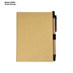 Eco Note Pad-Sticky Pad With  Ball Pen