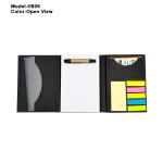 Eco Stickon Note Pad With Pen