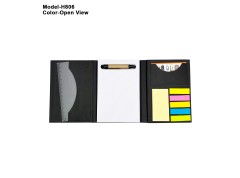 Eco Stickon Note Pad With Pen