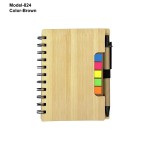 H824 Eco-Friendly Sticky Note Diary with Ball Pen for Corporate Gifting & Promotional Branding