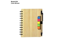 H824 Eco-Friendly Sticky Note Diary with Ball Pen for Corporate Gifting & Promotional Branding
