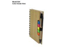 H824 Eco-Friendly Sticky Note Diary with Ball Pen for Corporate Gifting & Promotional Branding