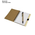 H824 Eco-Friendly Sticky Note Diary with Ball Pen for Corporate Gifting & Promotional Branding