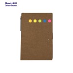 H826 Eco Sticky Memo Pad with Ball Pen 