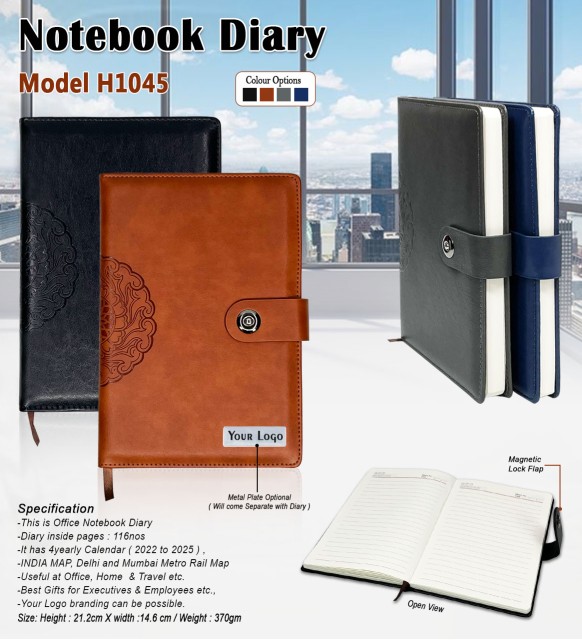 Office Notebook Diary 