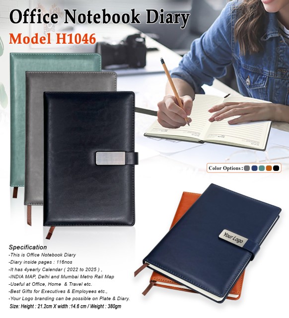 Office Notebook Diary 