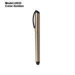 H033 Premium Plastic Ball Pen with Cap for Corporate Gifting & Promotional Branding