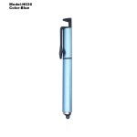 H036 3-in-1 Triangle Shape Ball Pen with Stylus & Mobile Stand for Corporate Gifting