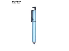 H036 3-in-1 Triangle Shape Ball Pen with Stylus & Mobile Stand for Corporate Gifting