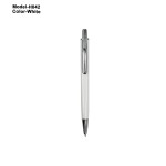 Metal Clip Plastic Ball Pen