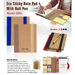 Eco Sticky Note Pad 