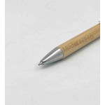 Wooden Ball Pen With Metal Clip