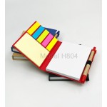 Eco Note Pad-Sticky Pad With  Ball Pen
