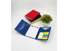 Eco Stickon Note Pad With Pen