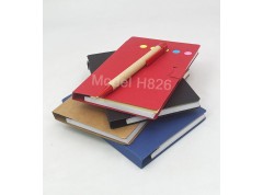 H826 Eco Sticky Memo Pad with Ball Pen