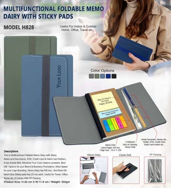 Multiplefunctional Memo Diary 