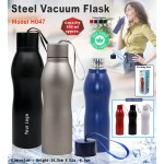 Stainless Steel Hot & Cold Vacuum Flask – 500 ml | H047