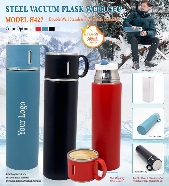 Steel Vacuum Flask 