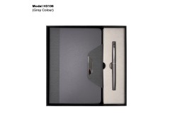 H3106 2-in-1 Premium Diary & Ball Pen Gift Set for Corporate Gifting