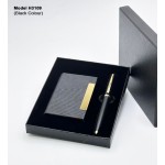 H3109 Premium Business Card Holder & Metal Ball Pen Gift Set 