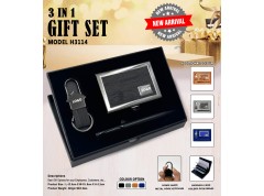 H3114 Premium 3-in-1 Executive Gift Set for Corporate Gifting & Business Branding