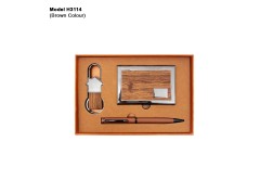 H3114 Premium 3-in-1 Executive Gift Set for Corporate Gifting & Business Branding