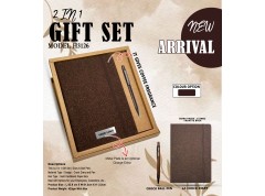 2 In 1 Premium Diary And Pen Gift Set