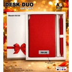 Desk Duo Gift Set  A6 Diary And Pen Combo