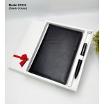 A5 Notebook Diary And Metal Pen- 2 In 1 Gift Set 