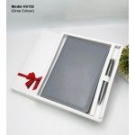 A5 Notebook Diary And Metal Pen- 2 In 1 Gift Set 