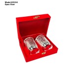 Silver Plated Glass Set