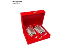 Silver Plated Glass Set