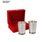 Silver Plated Glass Set