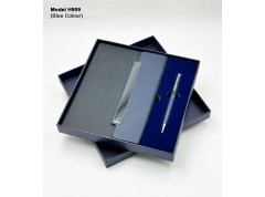 H909 Premium Diary & Metal Ball Pen 2-in-1 Gift Set for Corporate Gifting & Executive Branding