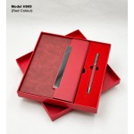 H909 Premium Diary & Metal Ball Pen 2-in-1 Gift Set for Corporate Gifting & Executive Branding