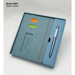 H964 Executive 2-in-1 Notebook & Pen Gift Set with Phone Holder and Sticky Notes