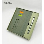 H964 Executive 2-in-1 Notebook & Pen Gift Set with Phone Holder and Sticky Notes