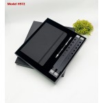 3 in 1 Premium Gift Set – PU Leather Diary, Metal Ball Pen & Laptop Stand  