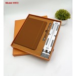 3 in 1 Premium Gift Set – PU Leather Diary, Metal Ball Pen & Laptop Stand  