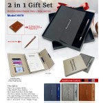 H978 Premium PU Planner Diary & Metal Ball Pen Gift Set for Corporate Gifting and Executive Branding