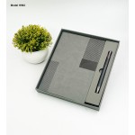2 in 1 Premium Gift Set – A5 PU Leather Diary & Metal Ball Pen