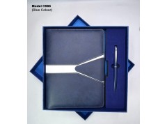 H986 Premium Planner Diary & Metal Pen Gift Set for Corporate Gifting & Executive Branding