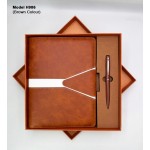 H986 Premium Planner Diary & Metal Pen Gift Set for Corporate Gifting & Executive Branding