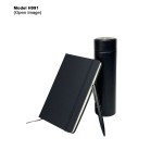 H991 Premium Executive Flask, Diary & Pen Gift Set for Corporate Gifting and Branding
