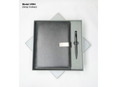 H994 Premium Planner Diary & Metal Pen Gift Set for Corporate Gifting & Executive Branding